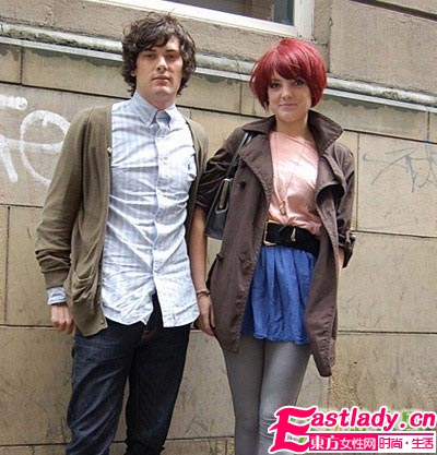 09秋季街拍 欧美时尚发型潮