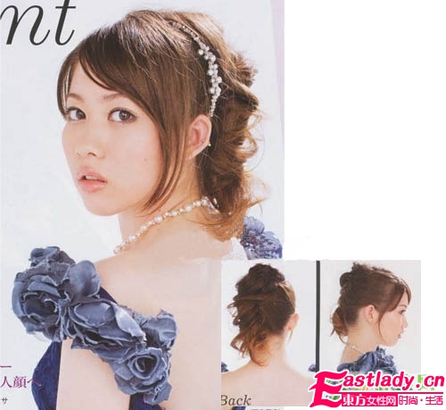 2010春夏 最典雅新娘韩式盘发