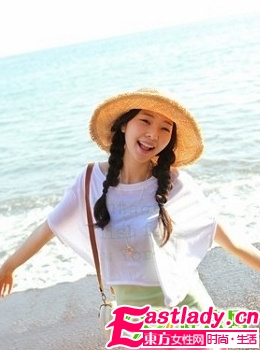 时尚甜美 韩MM夏季出游发型秀