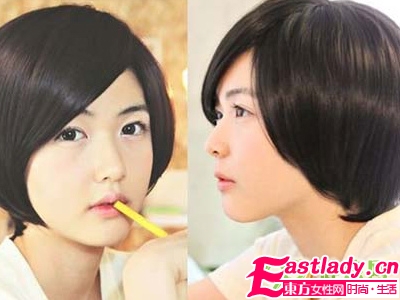 惊艳 最IN长发变短发的时尚风情