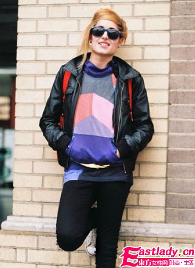 09秋季街拍 欧美时尚发型潮