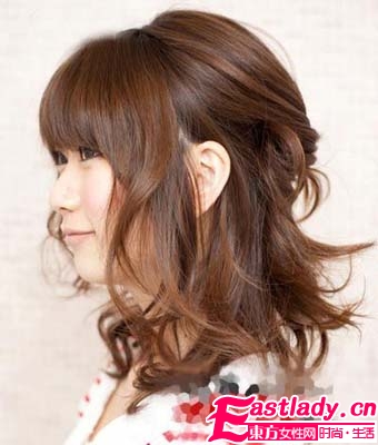 2011最新发型 5分钟DIY出令人心动发型
