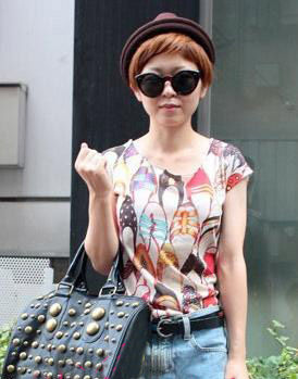 2011年9款短刘海 打造小脸发型