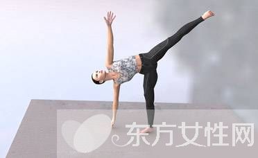 简单六式瑜伽瘦腿动作 轻松学起