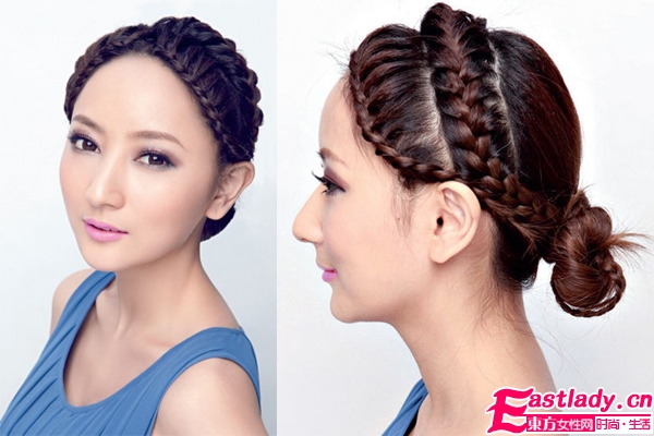 初秋两款编发 让你比明星还美