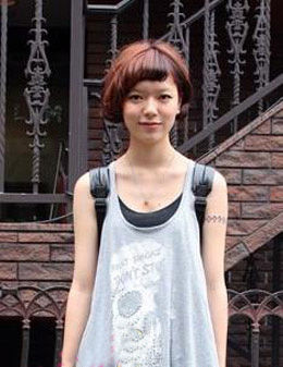 2011年9款短刘海 打造小脸发型