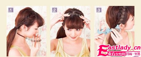 4款日系淑女超仙编发教程