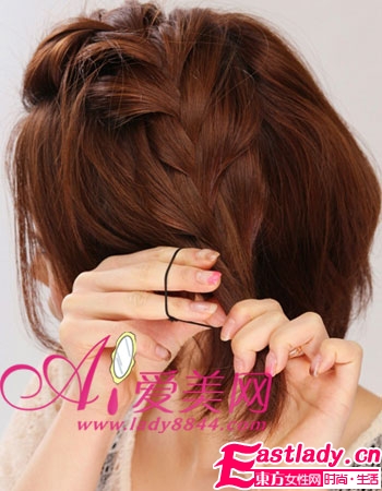 5步刘海编发 打造轻熟女气质