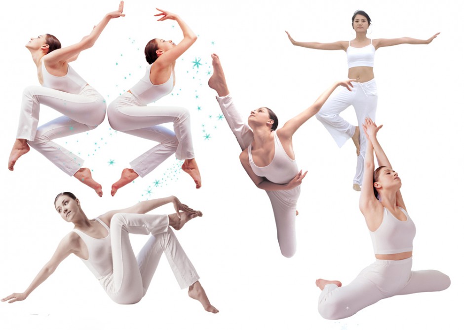 白领瑜伽瘦身法 减肥又减压