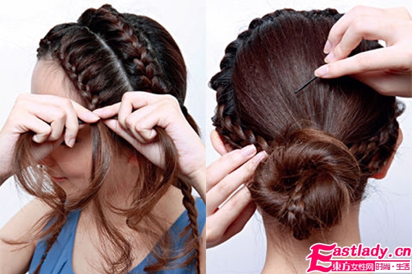 初秋两款编发 让你比明星还美