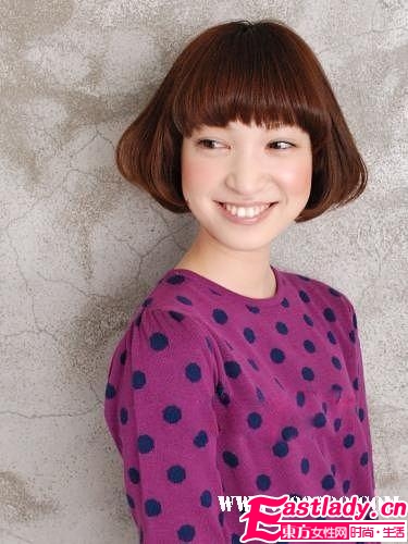 几款流行的西瓜头发型图片