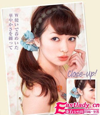 4款日系淑女超仙编发教程