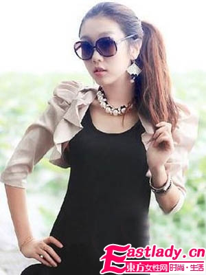 2011初秋流行发型 马尾唱主角