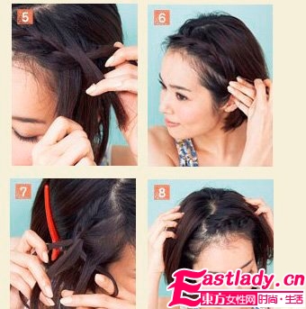 4款日系淑女超仙编发教程