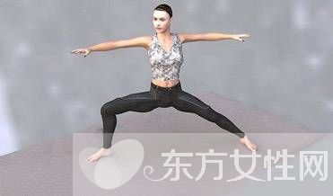 简单六式瑜伽瘦腿动作 轻松学起