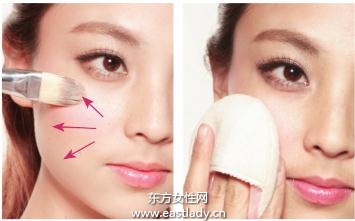 层叠式腮红尽显女性成熟魅力