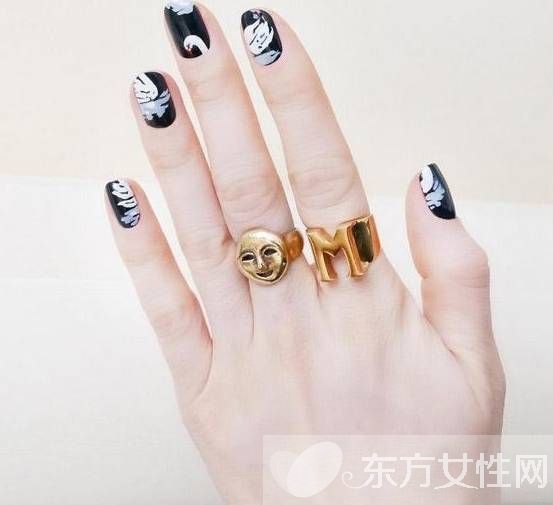 夏日美甲图案大分享 指尖上的色彩碰撞