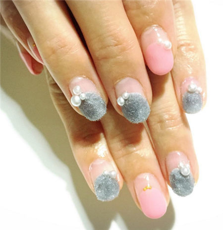 冬季最适合的绒毛指彩 你喜欢吗