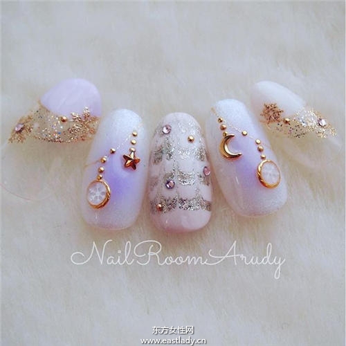 我们就要高调 超惊艳的圣诞美甲设计