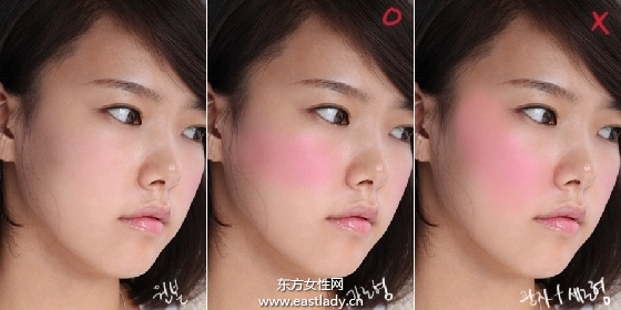 面纸腮红上妆法立马拥有好气色