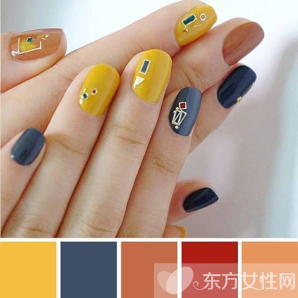 2016秋冬美甲配色秘籍 姑娘们赶紧藏好