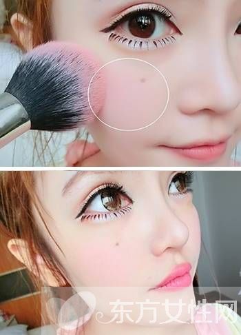无辜大眼妆画法图解 减龄真的很轻松