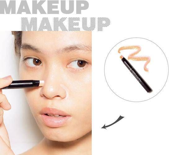 日系 秋高气爽 妆容 打造透明立体小妆感