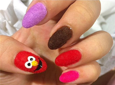 冬季最适合的绒毛指彩 你喜欢吗