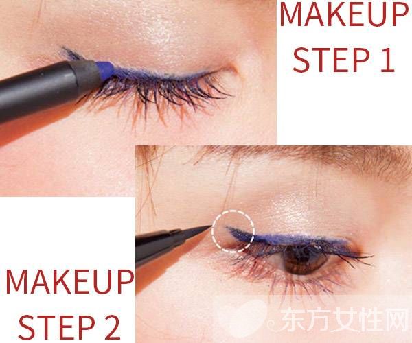 玩转叛逆系金属眼妆 软妹也变硬妹