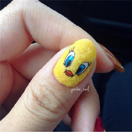 冬季最适合的绒毛指彩 你喜欢吗