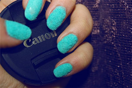 冬季最适合的绒毛指彩 你喜欢吗