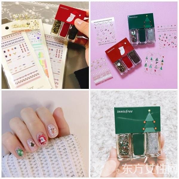 指尖上的浪漫 快来定制你的圣诞限定指甲油