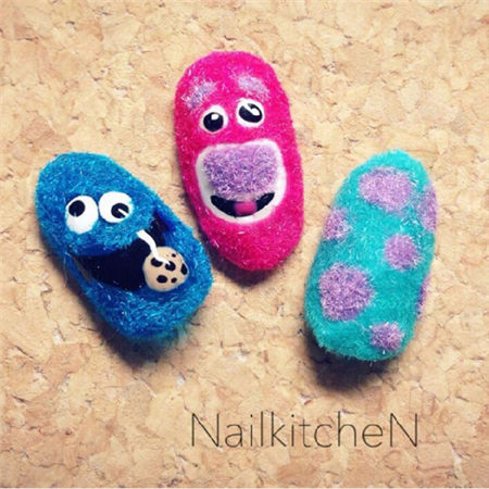 冬季最适合的绒毛指彩 你喜欢吗