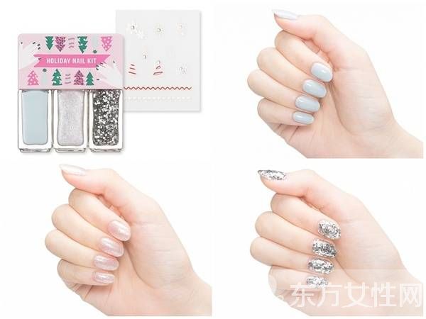 指尖上的浪漫 快来定制你的圣诞限定指甲油