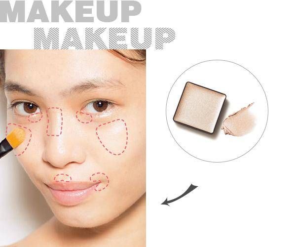 日系 秋高气爽 妆容 打造透明立体小妆感