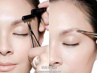 正确的修眉方法