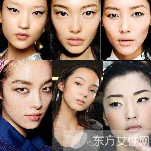 画眼线还能有角度 看看这些单眼皮女星的独特画法