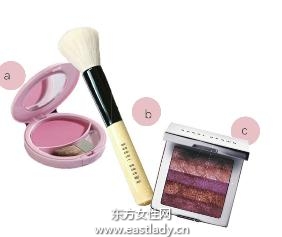 腮红的四种基本画法