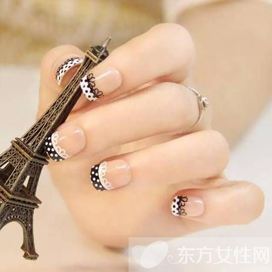 2016最受欢迎法式美甲图片 高雅低调的美才耐人寻味