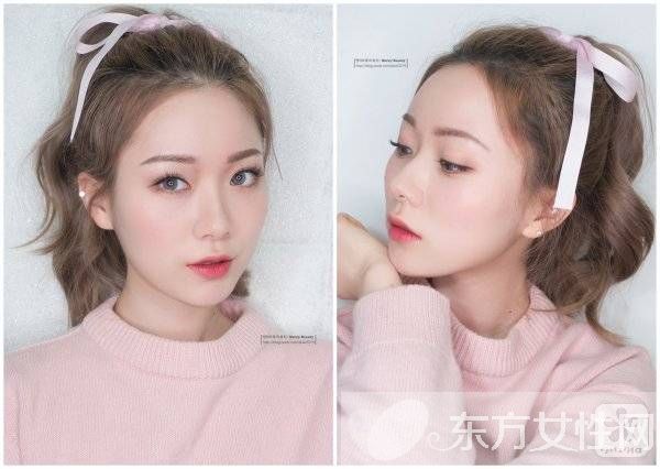 元旦甜美约会妆 粉粉嫩嫩过新年