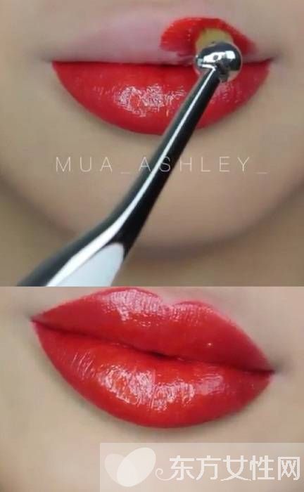 学秀智打造糖果色玻璃唇 唇纹一抹都不见