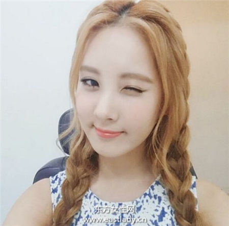 跟韩妞偷学 牛奶糖×蜜桃 妆容 萌感十足