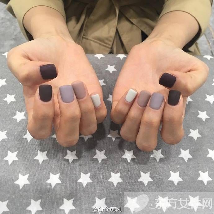 秋冬最IN的美甲配色 还不赶紧学起来