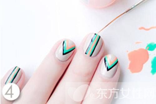 时下最流行的美甲图片教程 美甲也是一门艺术