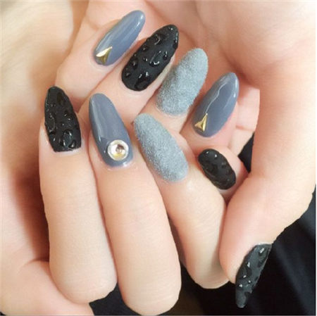 冬季最适合的绒毛指彩 你喜欢吗