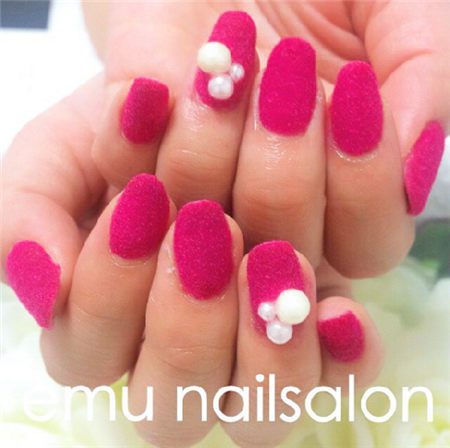 冬季最适合的绒毛指彩 你喜欢吗