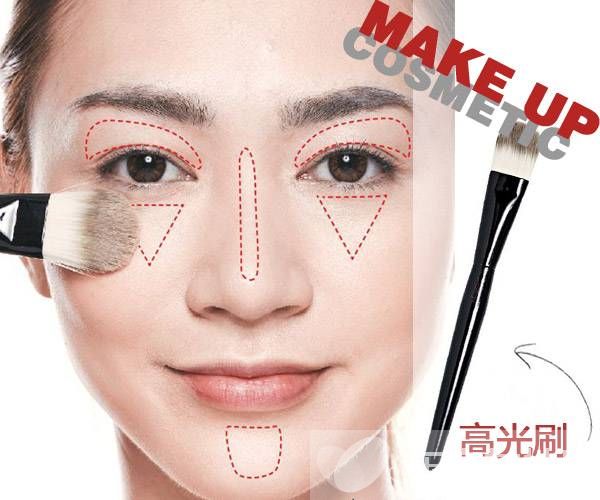 只需一把化妆刷 完美妆容 刷 出来