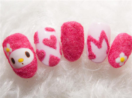 冬季最适合的绒毛指彩 你喜欢吗