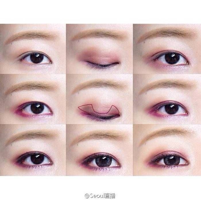 内双怎么画眼妆 5步骤让你变大眼MM