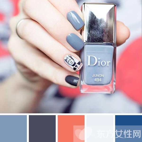 2016秋冬美甲配色秘籍 姑娘们赶紧藏好